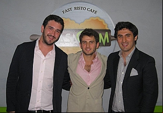 Dario, Tom e sco: i tre soci di LasagnaM