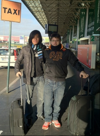 Yuang con il collega e grande amico Giacomo 'ita.dred' Loccarini